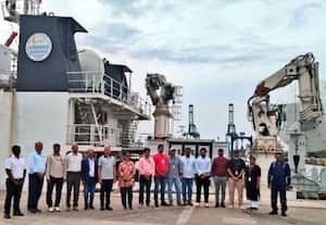  இந்திய தொழில்நுட்பத்தில் கப்பல் வழி முனையம்: 'இஸ்ரோ'வின் புதிய சாதனை