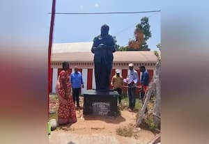 கோவில் நிலத்தில் அனுமதியின்றி ஈ.வெ.ரா., சிலை: அகற்ற கலெக்டருக்கு அறநிலையத்துறை பரிந்துரை