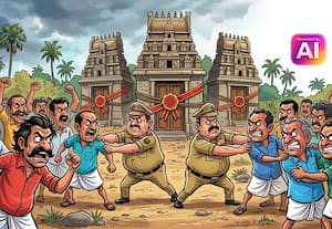  இருதரப்பினர் பிரச்னை; 3 கோவில்களுக்கு 'சீல்'