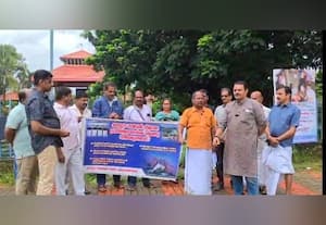  பூங்கா பணியில் அலட்சியம் மலம்புழாவில் போராட்டம்