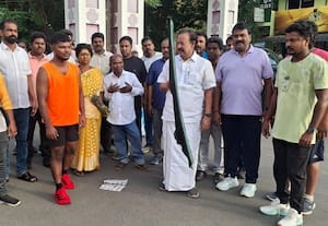 விழிப்புணர்வு தொடர் ஓட்டம் :பொன்முடி துவக்கி வைப்பு 