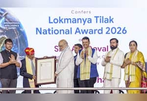 தேசிய பாதுகாப்பு ஆலோசகர் அஜித் தோவலுக்கு ﻿ கவுரவம்!: 'லோக்மான்ய திலக்' விருது வழங்கினார் அமித் ஷா