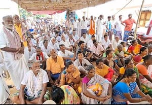  வனத்துறையை கண்டித்து வருஷநாட்டில் ஆர்ப்பாட்டம்