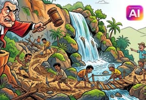  சுற்றுலா பயணிகளுக்காக குட்லாடம்பட்டி அருவி சீரமைப்பு உயர்நீதிமன்றம் உத்தரவு