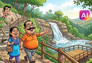 சுற்றுலா பயணிகளுக்காக குட்லாடம்பட்டி அருவி சீரமைப்பு: உயர்நீதிமன்றம் உத்தரவு