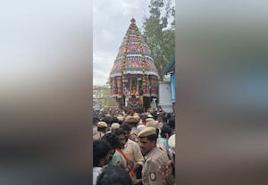  பூட்டை மாரியம்மன் கோவில் ஆடி மாதத் தேர் திருவிழா