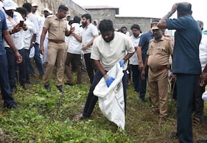 கன்னியாகுமரி கடற்கரையை சுத்தப்படுத்திய அண்ணாமலை; கடற்கரை தூய்மை இயக்கத்தை துவக்கினார்!
