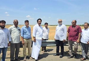  ராஜேந்திர சோழனுக்கு சிலை மத்திய குழு நேரில் ஆய்வு