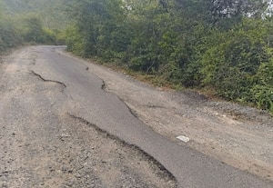  திருவடிசூலம் சாலை சேதம் வாகன ஓட்டிகள் கடும் அவதி