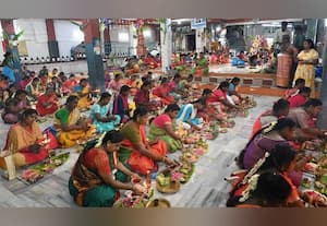  ஆதிவாலீஸ்வரர் கோவிலில் 1008 விளக்கு பூஜை