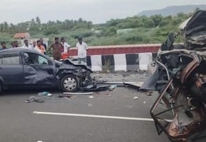 மதுரை மேலூர் அருகே விபத்தில் குழந்தை உள்பட ஐந்து பேர் பலி