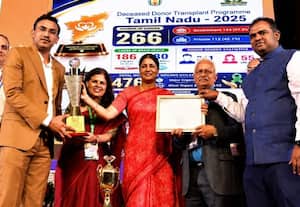  உடல் உறுப்பு தானத்தில் சிறந்த மாநிலம் தமிழகம்; மத்திய அரசு பாராட்டு