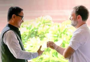 பார்லி முடக்கம் விரைவில் முடிவுக்கு வரும்; ராகுலுடனான சந்திப்புக்குப் பிறகு கிரண் ரிஜிஜூ தகவல்