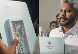  ஜெப மாலையுடன் நிதியமைச்சர்