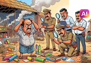 பட்டாசு ஆலைகளில் தொடர் ஆய்வால்...விரக்தி! :மன உளைச்சலில் உற்பத்தியாளர்கள்