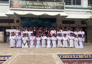  எஸ்.டி. சீயோன் பள்ளியில் ஜூனியர் ரெட் கிராஸ் துவக்கம்