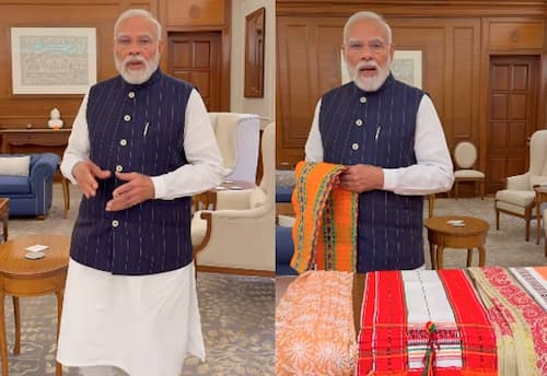 நெசவாளர்களை ஆதரிக்க கைத்தறிப் பொருட்களை வாங்குங்கள்; பிரதமர் மோடி வேண்டுகோள்