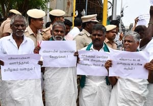  தலைமை செயலகம் வெளியே போராடிய விவசாயிகள் கைது