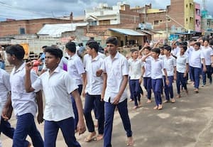  போதை விழிப்புணர்வு ஊர்வலம்