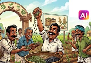  விவசாயிகளுக்கு இலவச விதைகள்