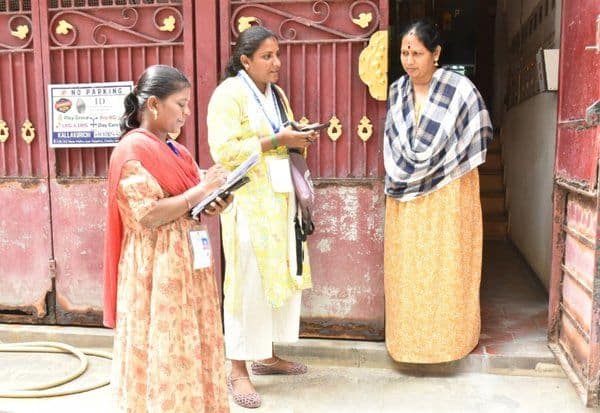 கணக்கெடுப்பு பணி ‘ஜரூர்’
