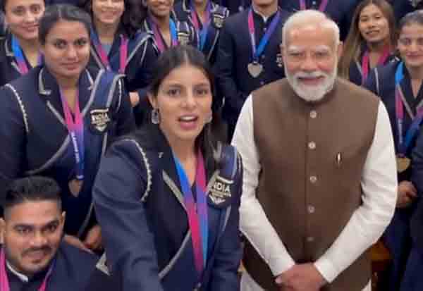 பிரதமர் மோடியுடன் சந்திப்பு: காமன்வெல்த் நட்சத்திரங்கள் உற்சாகம்