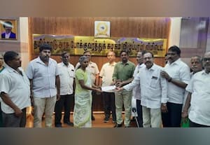  அரசு போக்குவரத்து கழக பணியாளர் குடும்பத்திற்கு நிதி
