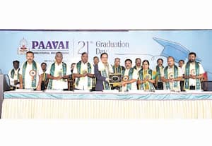 பாவை கல்வி நிறுவனங்களில் பட்டமளிப்பு விழா கோலாகலம்
