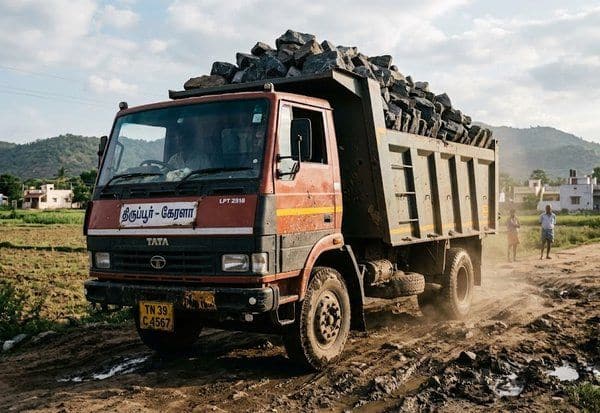 கனிம வளங்கள் சுரண்டல் :தங்கு தடையின்றி எல்லை தாண்டும் கனிமக் கடத்தல்