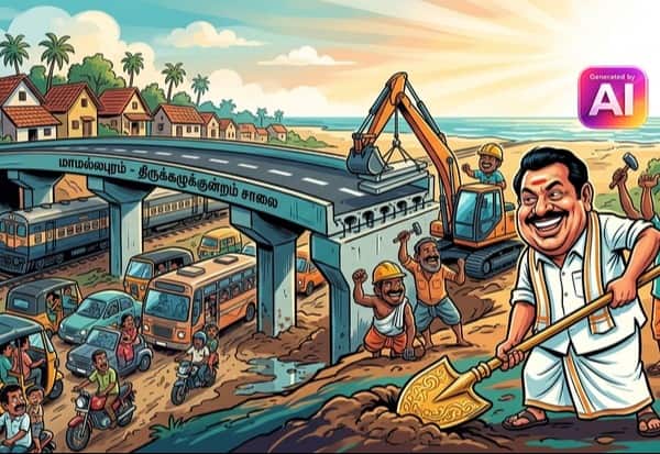கருங்குழி ரயில் பாதையில் மேம்பாலம் அமைக்க ஒதுக்கீடு ரூ.41 கோடி! வாகன நெரிசல் குறைவதோடு 20 கிராம மக்களுக்கு பயன்