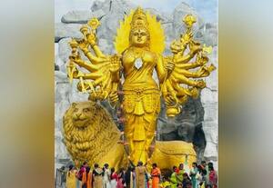  மன கவலைகளை தீர்க்கும் கவுடகெரே சாமுண்டீஸ்வரி பசவண்ணர் கோவில்