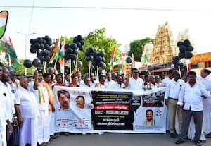  ராமநாதபுரத்தில் காங்கிரஸ் ஆர்ப்பாட்டம்