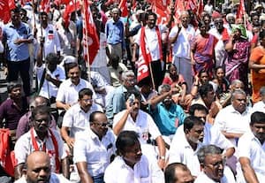  மதுரையில் தொழிற்சங்கத்தினர்  மறியல்: 1764 பேர் கைது