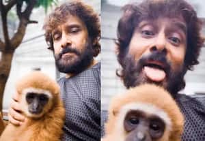 சர்ச்சையில் சிக்கிய நடிகர் விக்ரம்; அரிய வகை விலங்கினத்தை வளர்ப்பதா என எதிர்ப்பு