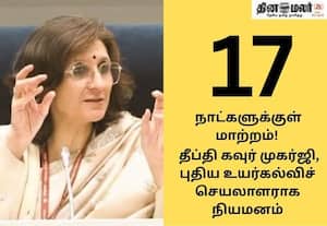 கல்வி அமைச்சகத்தில் மற்றொரு மாற்றம்; 17 நாட்களுக்குள் புதிய உயர்கல்விச் செயலாளர் நியமனம்