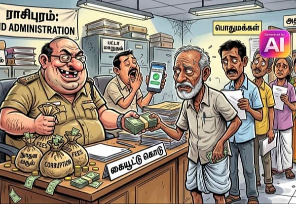 ஆன்லைனில் பட்டா மாறுதல் செய்தாலும் பொதுமக்களிடம் அதிகாரிகள் நுாதன வசூல்