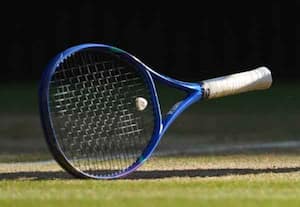 Cracks in the new tennis court built at a cost of Rs 15 lakhs players are shocked