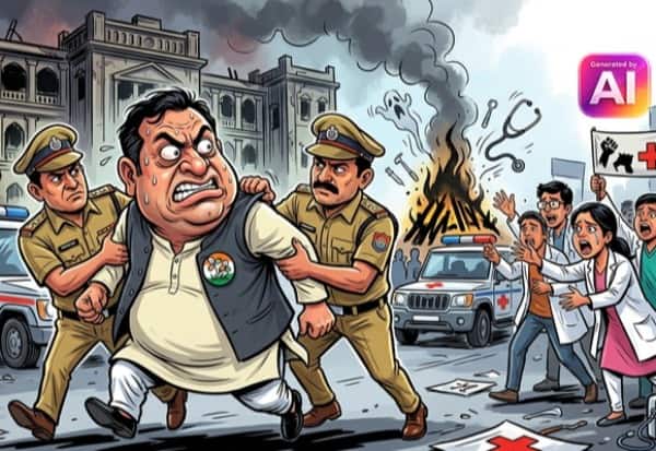 மருத்துவ மாணவி உடல் அவசர தகன புகார் :திரிணமுல் மாஜி எம்.எல்.ஏ., நிர்மல் கோஷ் கைது
