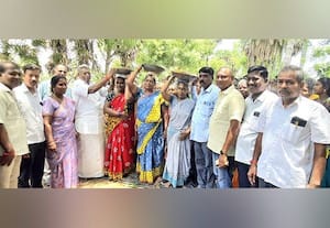  நீர்நிலைகள் துார்வாரும் பணி அமைச்சர் துவக்கி வைப்பு