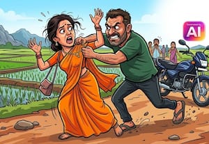 பட்டப்பகலில் பெண்ணிடம் நகை பறிப்பு முயற்சியால் பகீர்