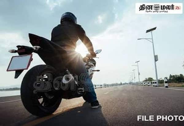 'ஹெல்மெட்' அணியாமல் போலீசார் வாகனம் ஓட்டினால் ஒரு நாள் 'ஆப்சென்ட்'