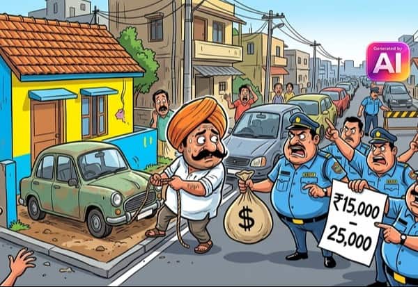 தெருவில் கார் நிறுத்த ஆண்டுக்கு ரூ.15 ஆயிரம் முதல் 25 ஆயிரம் வரை கட்டணம்; பெங்களூரு மாநகராட்சி திட்டம்
