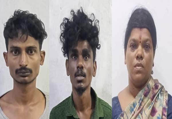 தி.நகரில் நகைக்காக மூதாட்டி கொலை: வீட்டு வேலை செய்யும் பெண் உட்பட 3 பேர் கைது