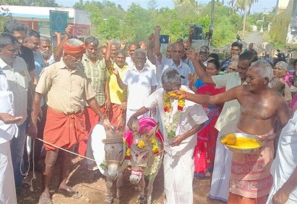  மழை பெய்ய கழுதைகளுக்கு திருமணம்