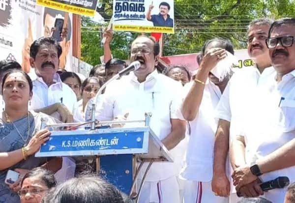  த.வெ.க., அரசு பட்டாசு தொழிலை முடக்குகிறது: தி.மு.க., 'மாஜி' புகார்