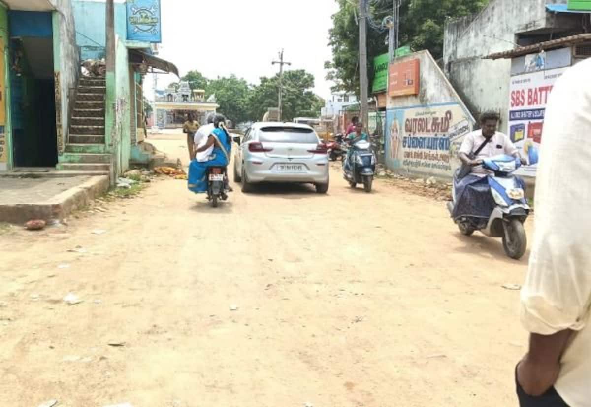 பட்டியலின மக்கள் குடியிருப்பில் பல லட்சம் ரூபாயில் பணி முடக்கம்