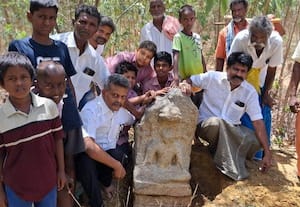  சமண தீர்த்தங்கரர் சிற்பம் கண்டெடுப்பு