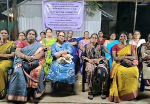  பேராசிரியைகள் போராட்டம் புதுச்சேரியில் பரபரப்பு