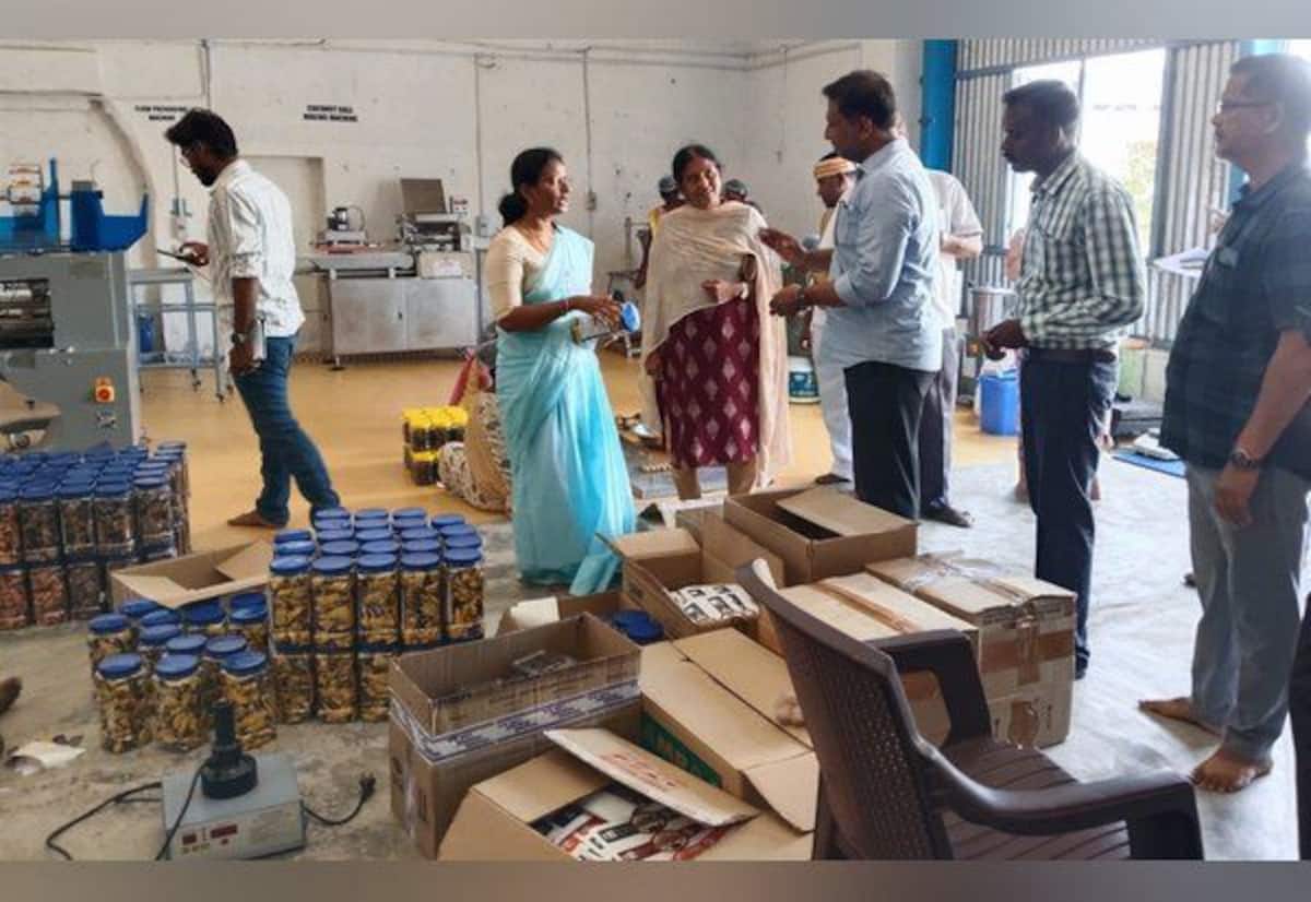 பழநி வேளாண் மதிப்பு கூட்டும் மையங்களில் கலெக்டர் ஆய்வு