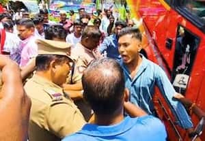 போலீசுக்கு 'பளார்' விட்ட வாலிபர் மீது வழக்கு பதிவு